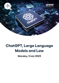 ChatGPT, Large Language Models and Law 