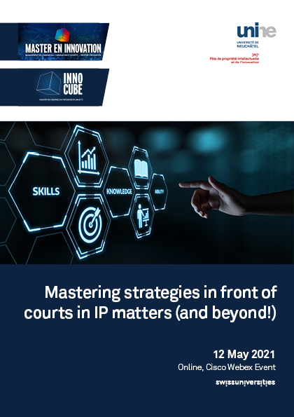 Mastering strategies in front of courts in IP matters (and beyond!) 