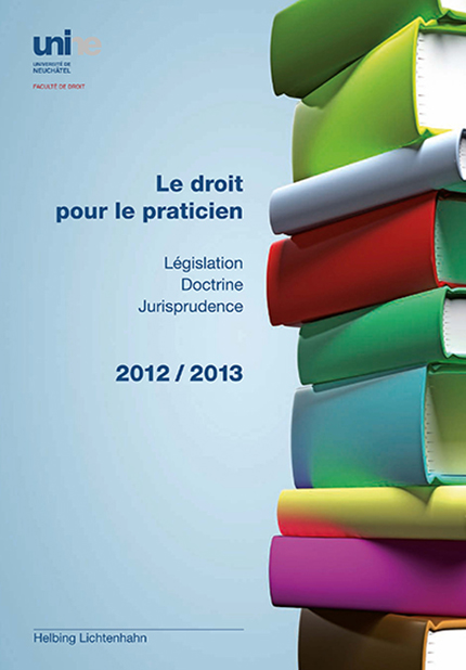 Le droit pour le praticien 2012/2013
