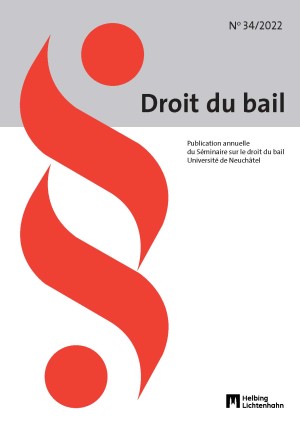 Revue Droit du bail 34/2022
