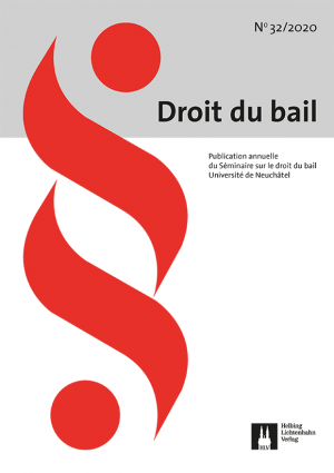 Revue Droit du bail 32/2020