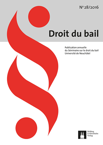 Revue Droit du bail 28/2016