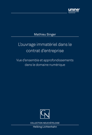 L’ouvrage immatériel dans le contrat d’entreprise