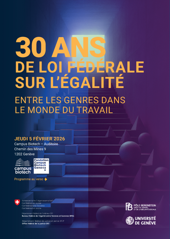 30 ANS DE LOI FEDERALE SUR L'EGALITE - Jeudi 5 février 2026